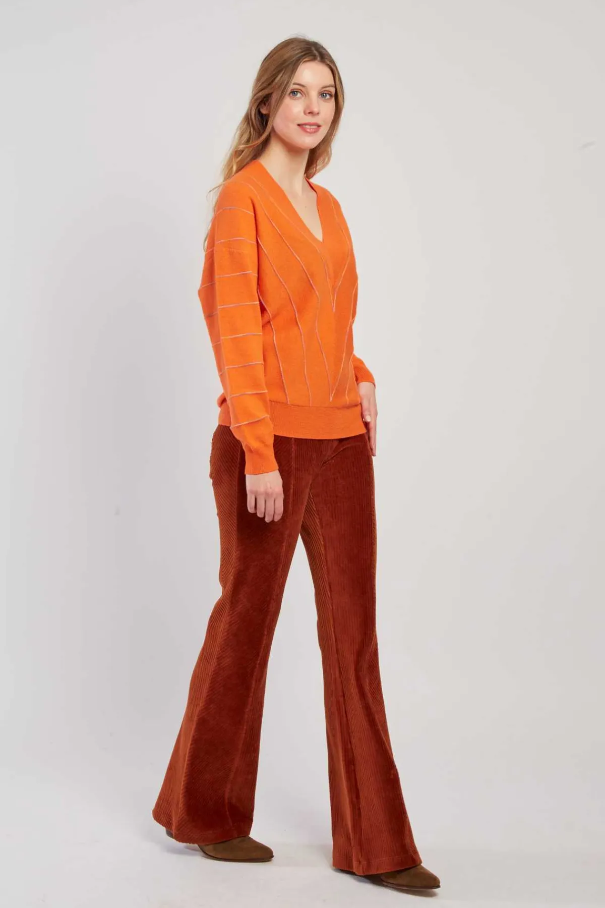 Best Pull manches longues col V CAMERON Les Gilets, Cardigans & Pulls