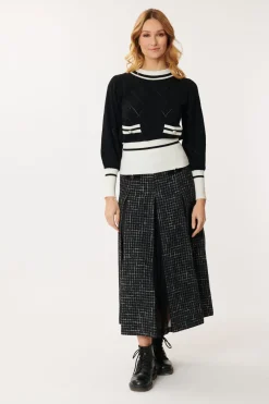 New Pull manches longues en maille JANY Les Gilets, Cardigans & Pulls