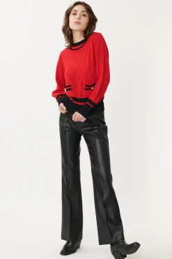 New Pull manches longues en maille JANY Les Gilets, Cardigans & Pulls