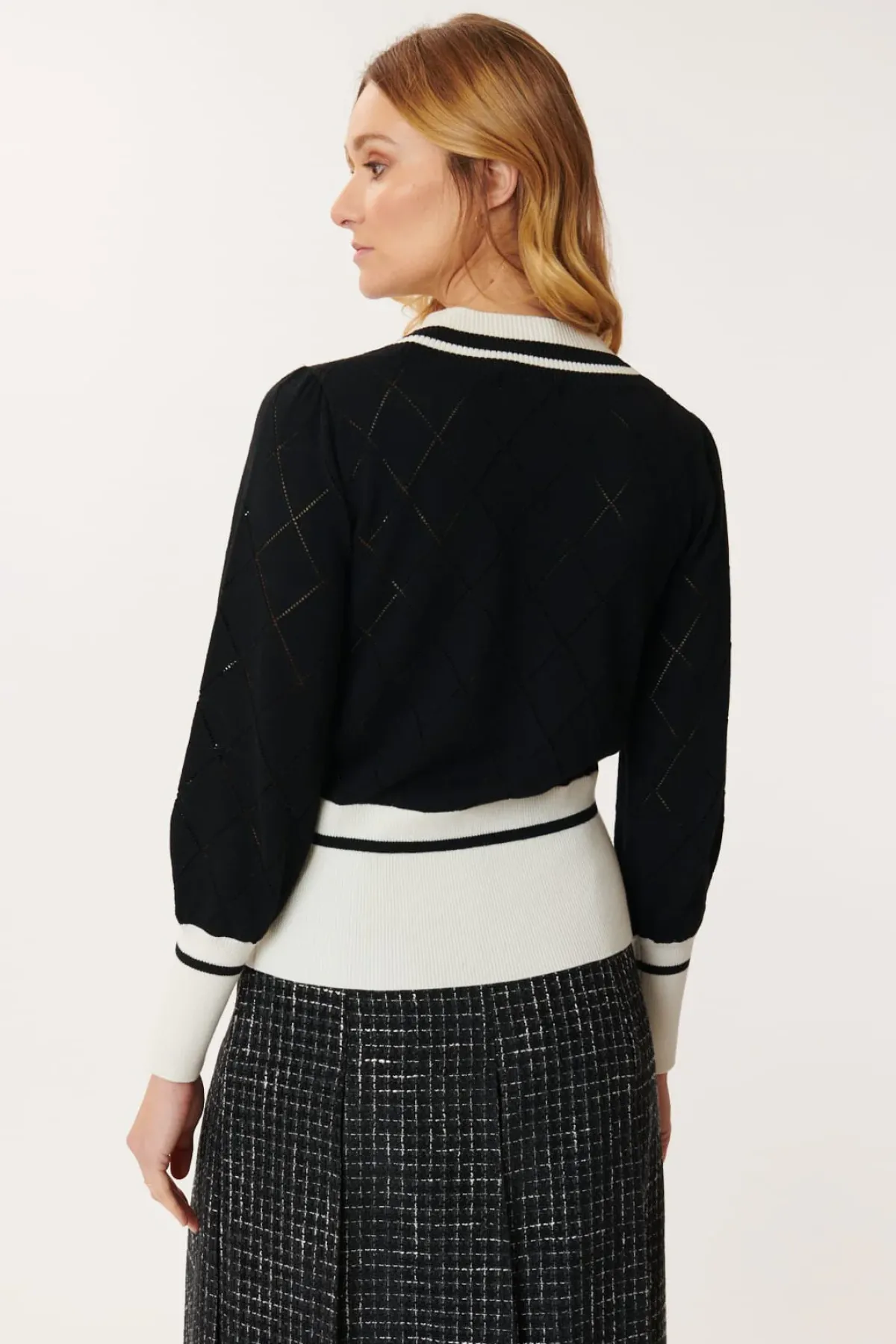 New Pull manches longues en maille JANY Les Gilets, Cardigans & Pulls