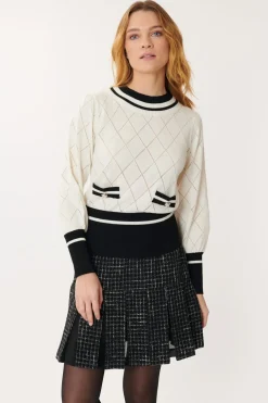 New Pull manches longues en maille JANY Les Gilets, Cardigans & Pulls