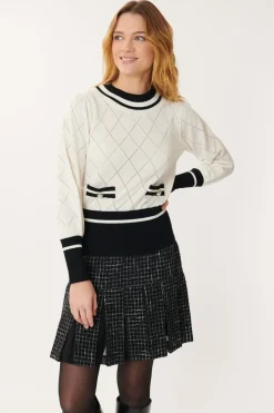 New Pull manches longues en maille JANY Les Gilets, Cardigans & Pulls