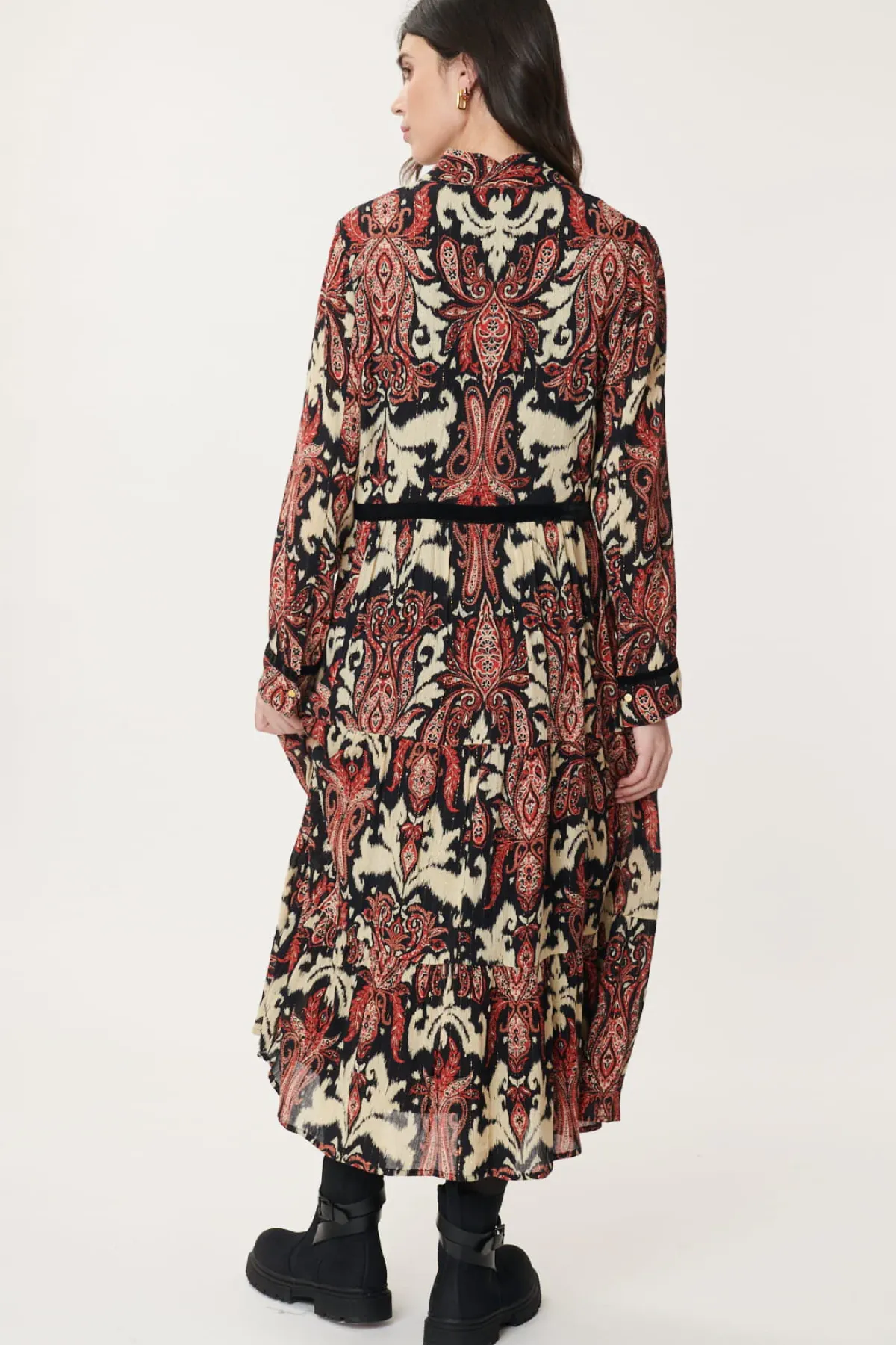 Cheap Robe Chemise Longue Imprimée AGNES Robes Longues