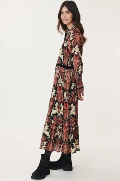 Cheap Robe Chemise Longue Imprimée AGNES Robes Longues