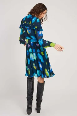 Best Robe courte à imprimé floral BEGONIA Robes Imprimées|Robes Courtes