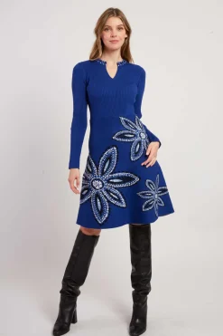 Cheap Robe courte en maille JILL La Maille|Robes Courtes