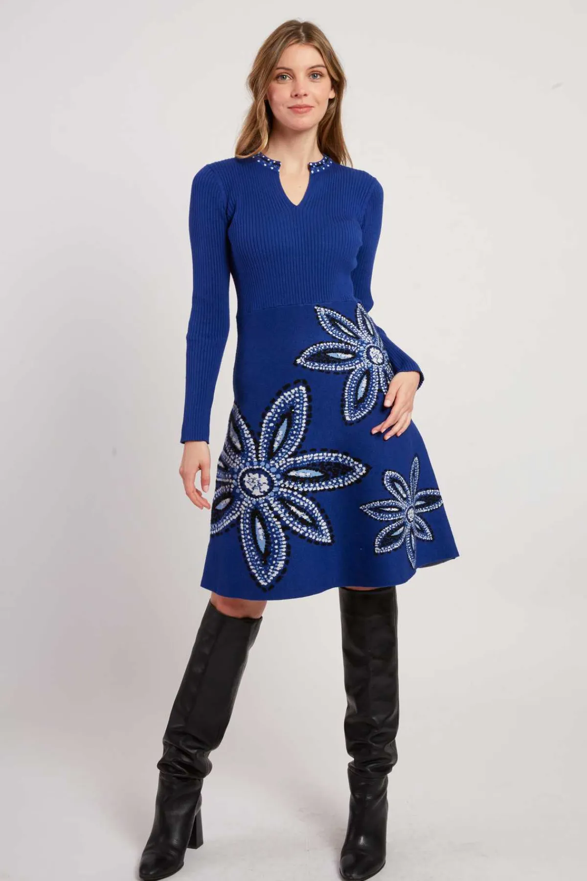 Cheap Robe courte en maille JILL La Maille|Robes Courtes