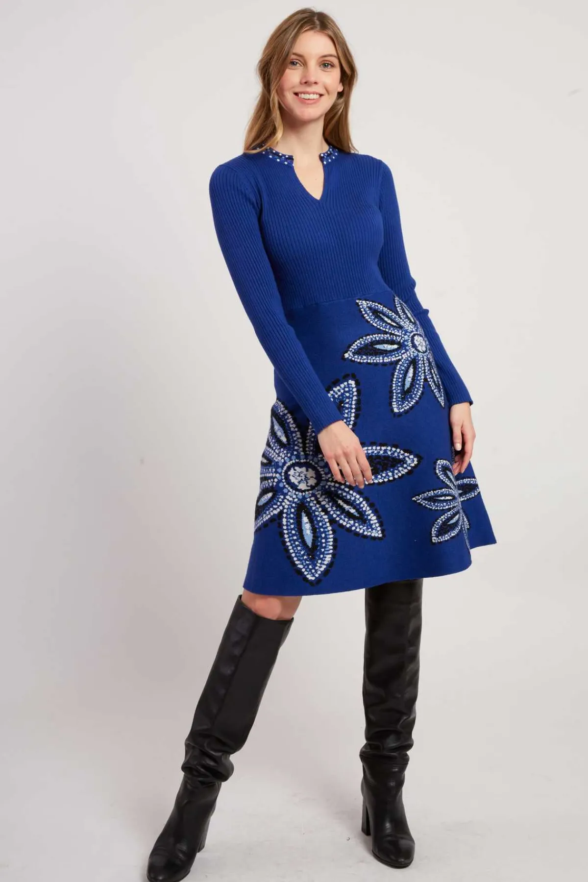 Cheap Robe courte en maille JILL La Maille|Robes Courtes