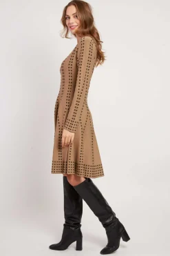 Hot Robe courte en maille JOJOBA La Maille|Robes Courtes