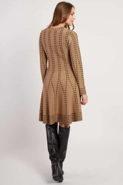 Hot Robe courte en maille JOJOBA La Maille|Robes Courtes