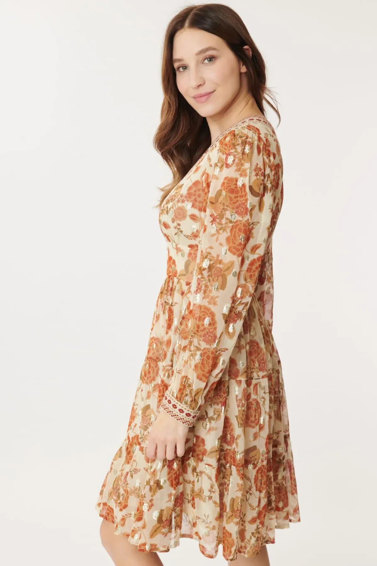 New Robe courte imprimée ALIETTE Robes Courtes