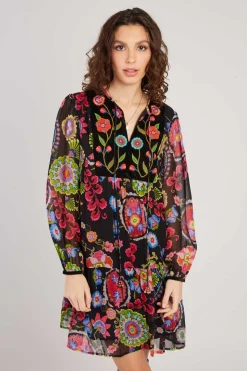 Hot Robe courte imprimée BARTH Robes Imprimées|Robes Courtes