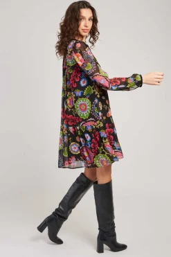 Hot Robe courte imprimée BARTH Robes Imprimées|Robes Courtes