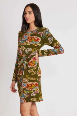 Outlet Robe en jersey imprimé SENORITA Robes Imprimées|Robes Courtes