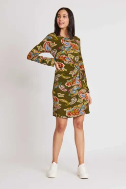 Outlet Robe en jersey imprimé SENORITA Robes Imprimées|Robes Courtes