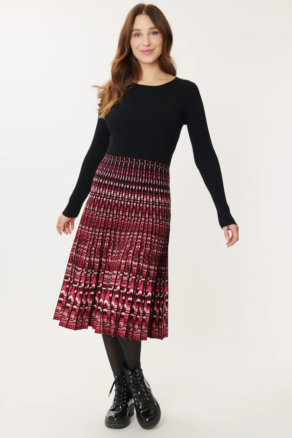 Flash Sale Robe en maille mi-longue GILLIAN La Maille|Robes Longues