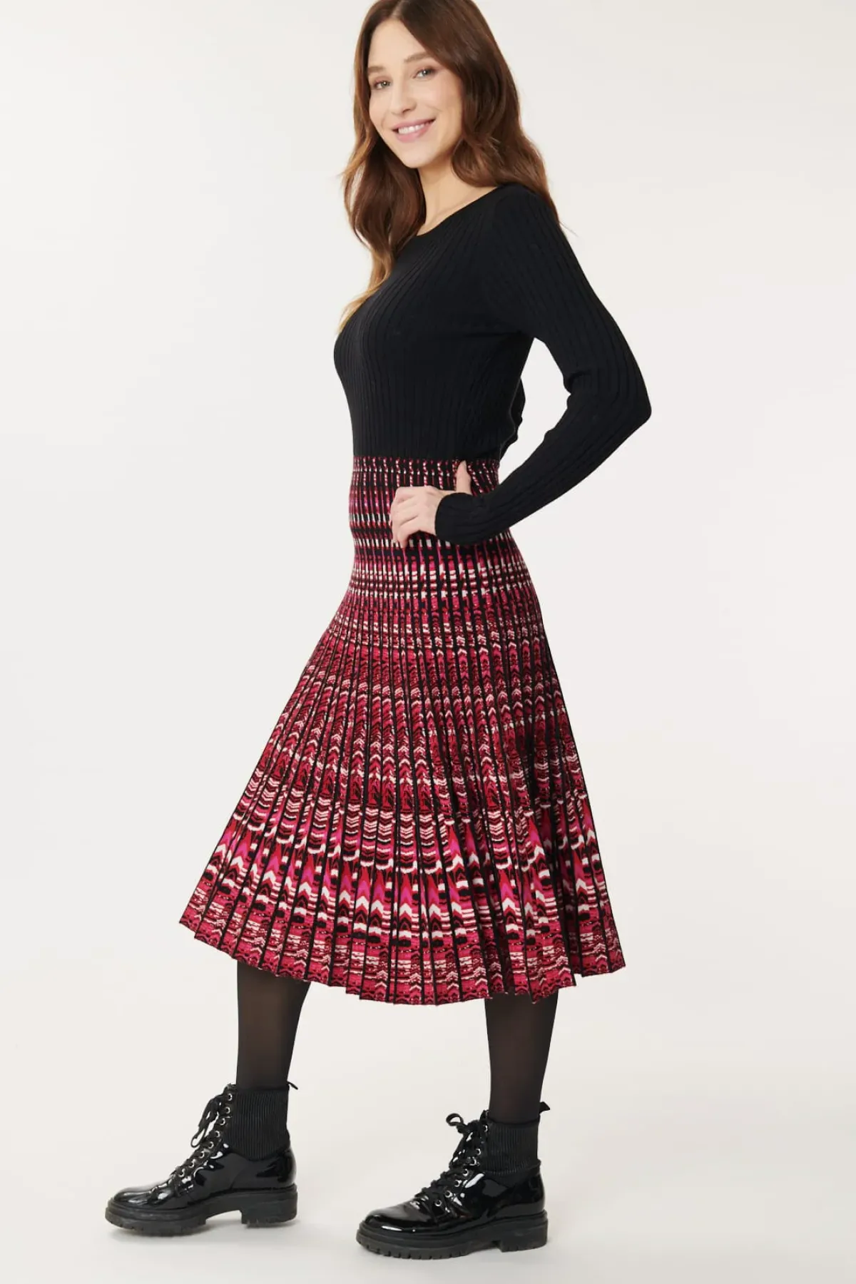 Flash Sale Robe en maille mi-longue GILLIAN La Maille|Robes Longues