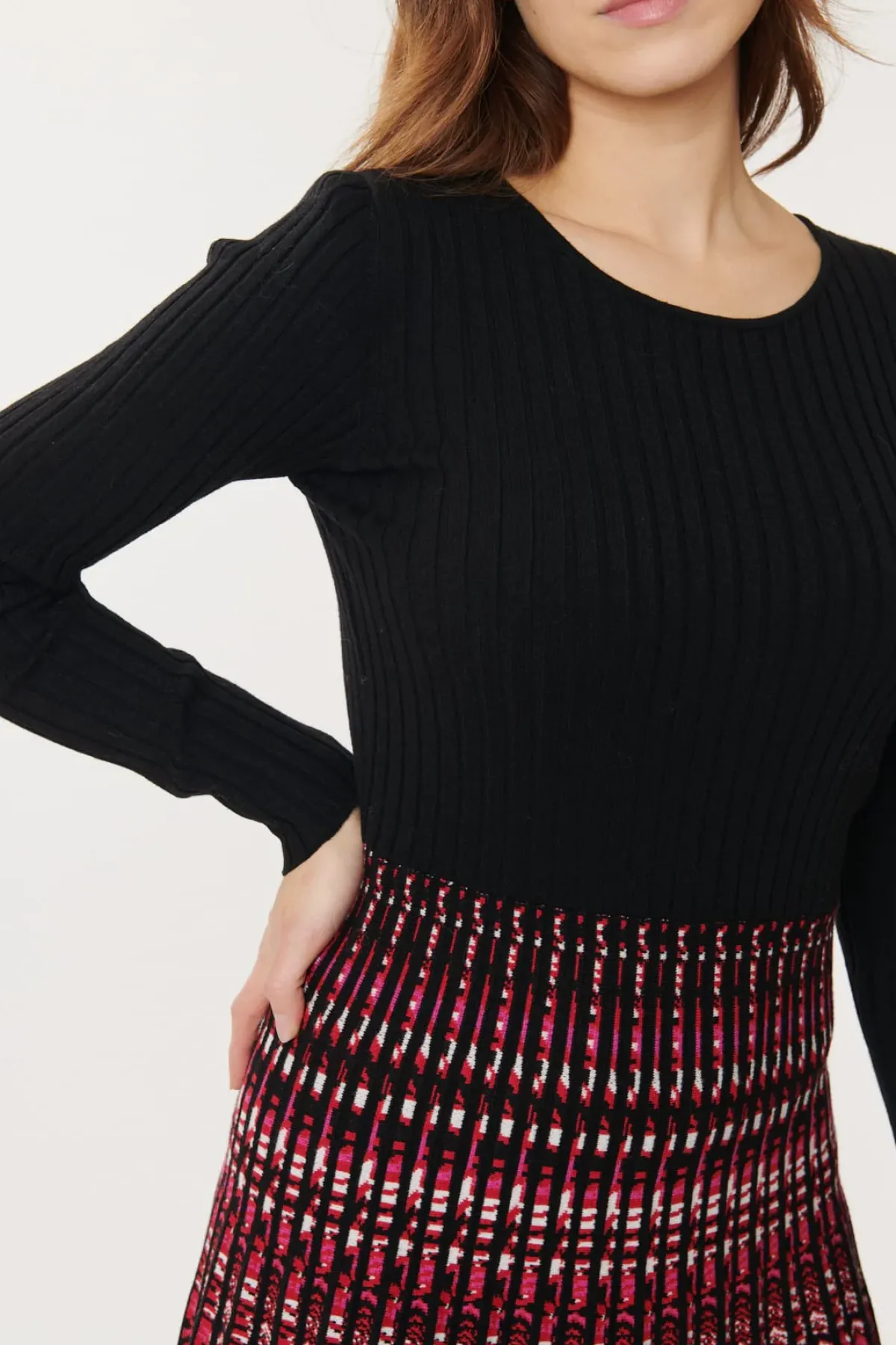 Flash Sale Robe en maille mi-longue GILLIAN La Maille|Robes Longues