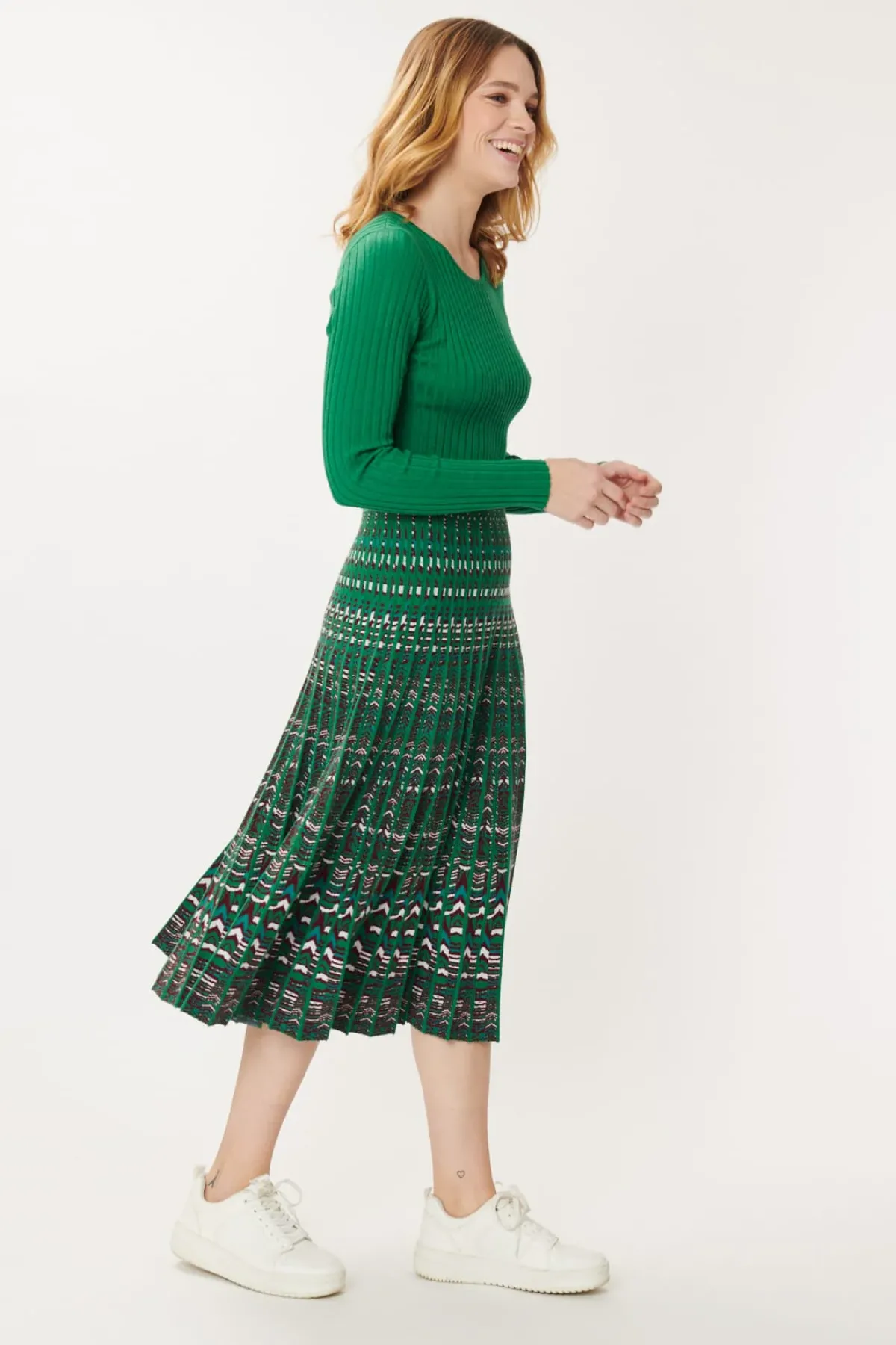 Flash Sale Robe en maille mi-longue GILLIAN La Maille|Robes Longues