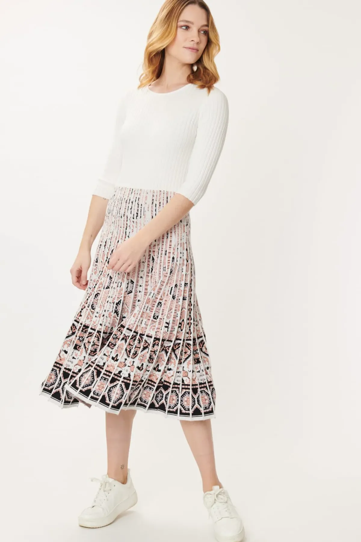 Best Robe en maille mi-longue GERALDINE Robes Longues