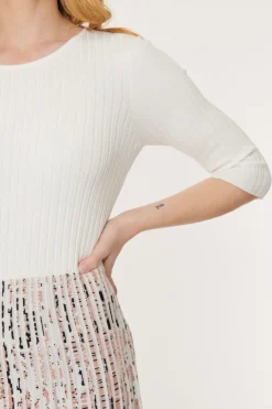 Best Robe en maille mi-longue GERALDINE Robes Longues