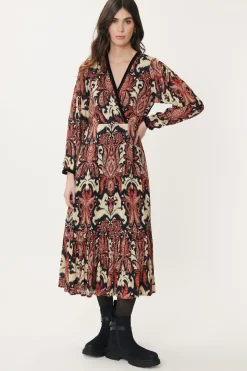 Clearance Robe imprimée Paisley AIDA Robes Imprimées|Robes Longues