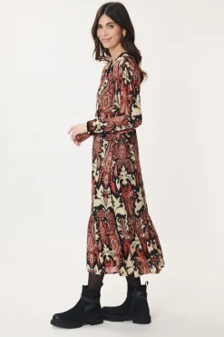 Clearance Robe imprimée Paisley AIDA Robes Imprimées|Robes Longues