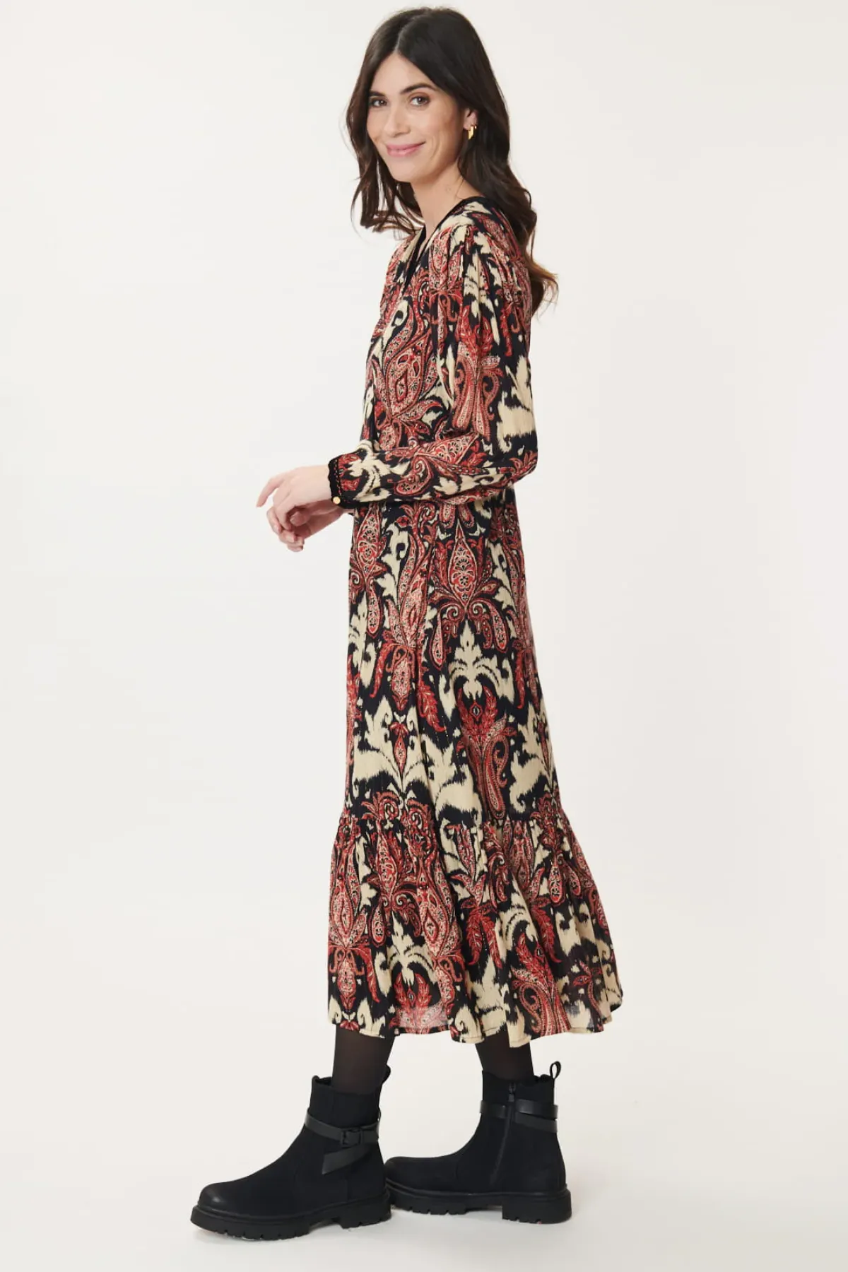 Clearance Robe imprimée Paisley AIDA Robes Imprimées|Robes Longues