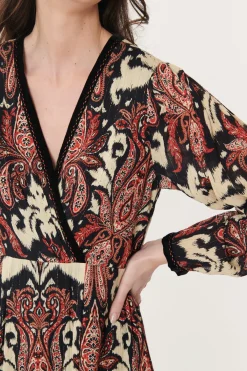 Clearance Robe imprimée Paisley AIDA Robes Imprimées|Robes Longues