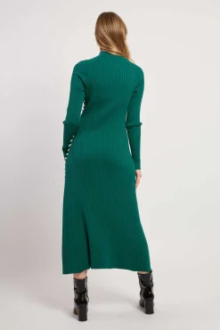 Hot Robe longue en maille JET-SET La Maille|Robes Longues