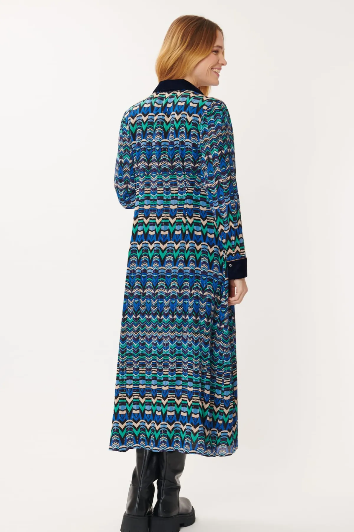 Hot Robe Longue Imprimée Multicolore ADOLIE Robes Imprimées|Robes Longues