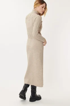 Best Sale Robe Longue Maille Broderies GUILLEMETTE La Maille|Robes Longues