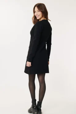 Cheap Robe Maille Unie Col V GAETANE Robes Courtes