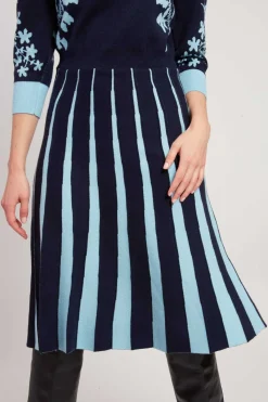 Fashion Robe mi-longue en maille JEANNICK La Maille|Robes Longues