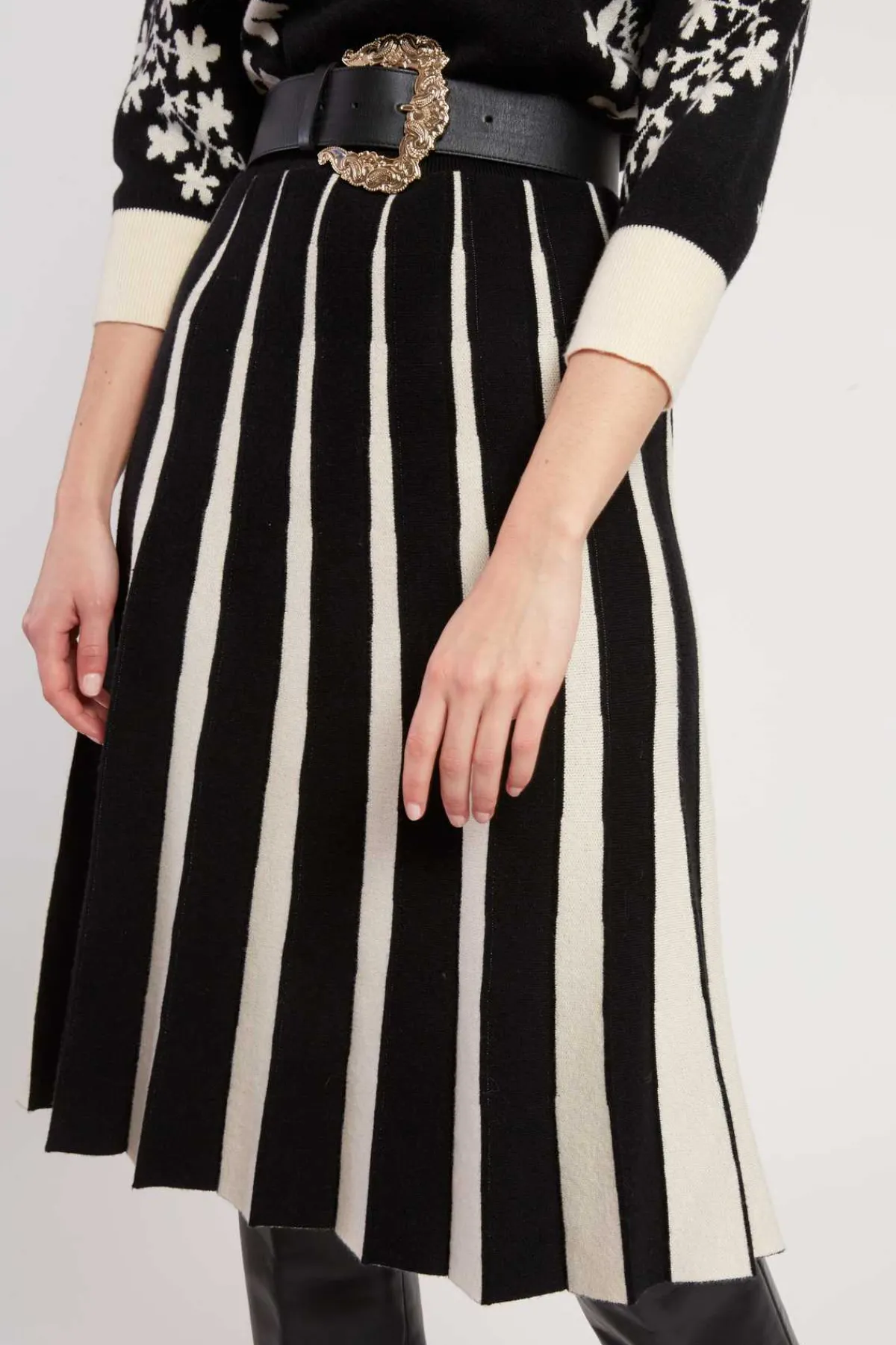 Fashion Robe mi-longue en maille JEANNICK La Maille|Robes Longues