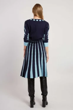 Fashion Robe mi-longue en maille JEANNICK La Maille|Robes Longues