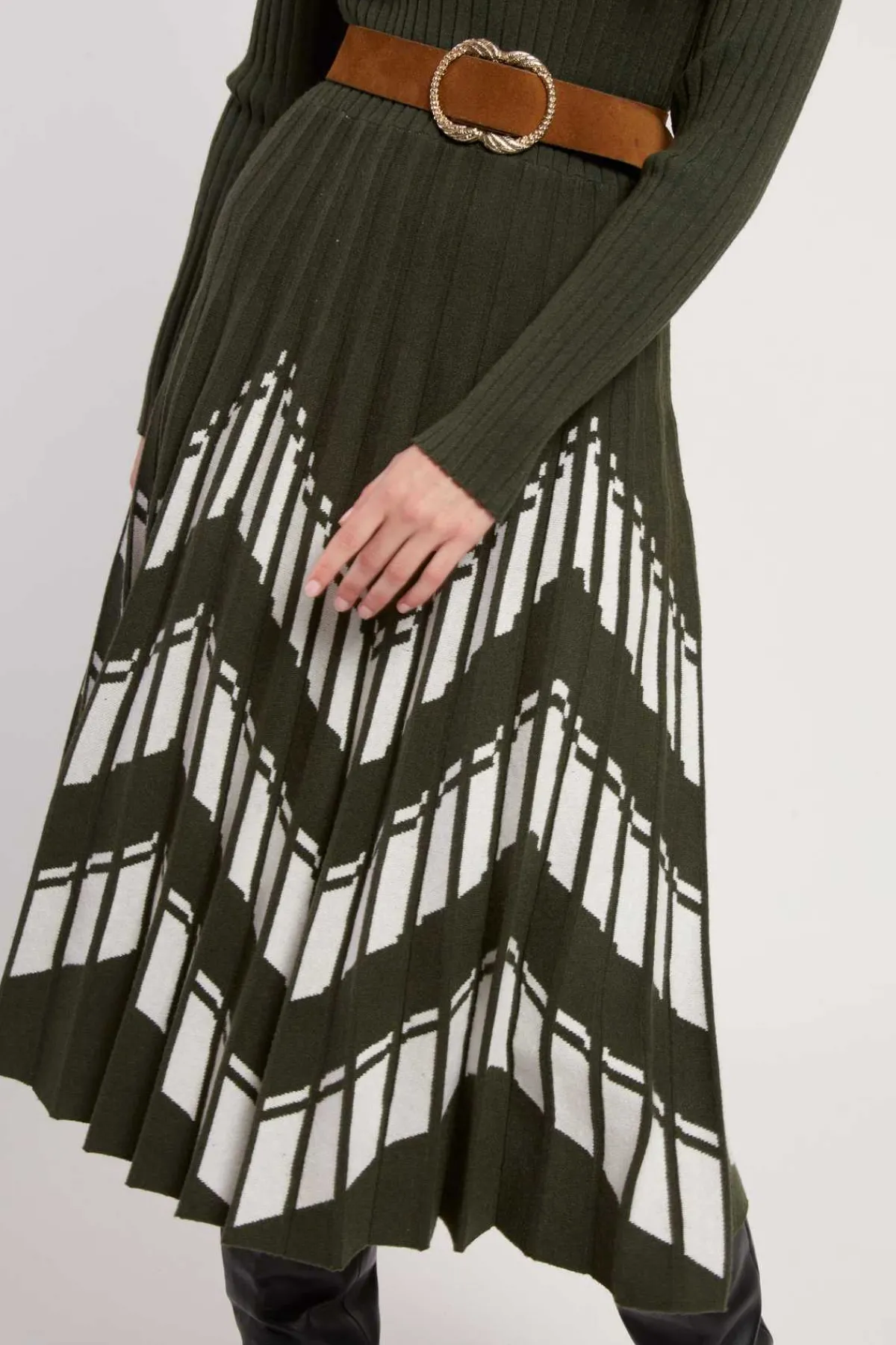 Hot Robe mi-longue en maille JALOUSE Robes Longues