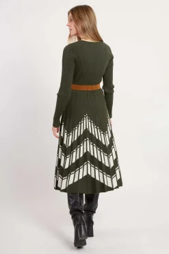 Hot Robe mi-longue en maille JALOUSE Robes Longues