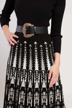 Hot Robe mi-longue manches longues en maille JOAKIM La Maille|Robes Longues