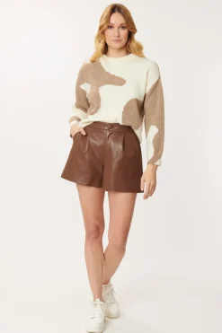 Fashion Short en Similicuir NAIROBI Les Jupes & Pantalons