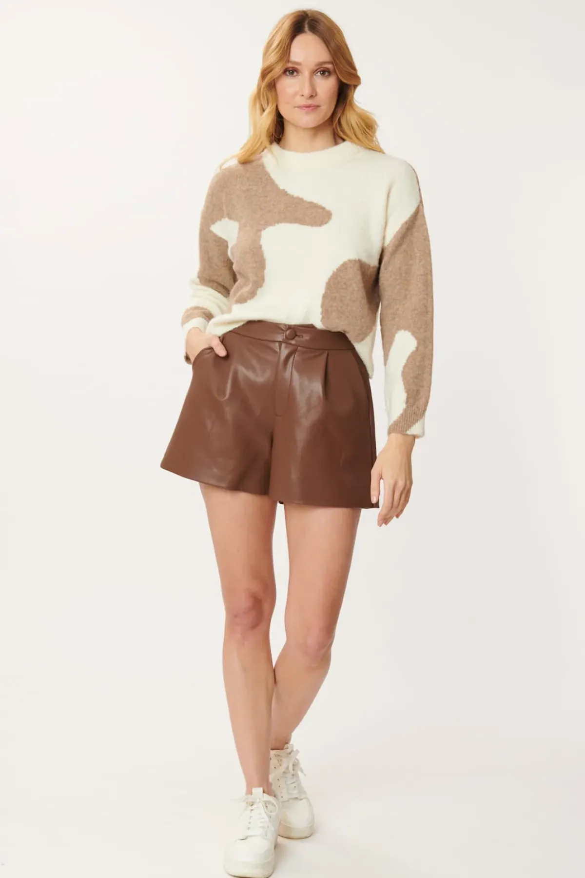 Fashion Short en Similicuir NAIROBI Les Jupes & Pantalons