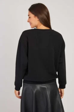 Best Sale Sweat en coton à sequins ZAARA Les Gilets, Cardigans & Pulls