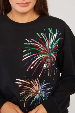 Best Sale Sweat en coton à sequins ZAARA Les Gilets, Cardigans & Pulls