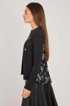 Online T-shirt manches longues avec broderies WASHINGTON Les Blouses, Chemisiers & Tops