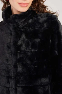 Discount Veste courte en fausse fourrure LISETTE Les Manteaux, Vestes & Doudounes