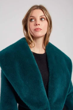 Outlet Veste courte en fausse fourrure LALIE Les Manteaux, Vestes & Doudounes