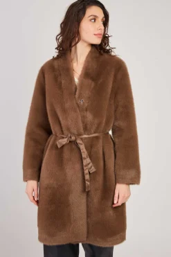 Flash Sale Veste en fausse fourrure LILYROSE Les Manteaux, Vestes & Doudounes