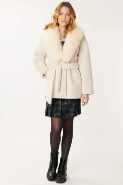 Clearance Veste en fausse fourrure CAPUCINE Les Manteaux, Vestes & Doudounes