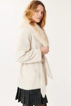 Clearance Veste en fausse fourrure CAPUCINE Les Manteaux, Vestes & Doudounes