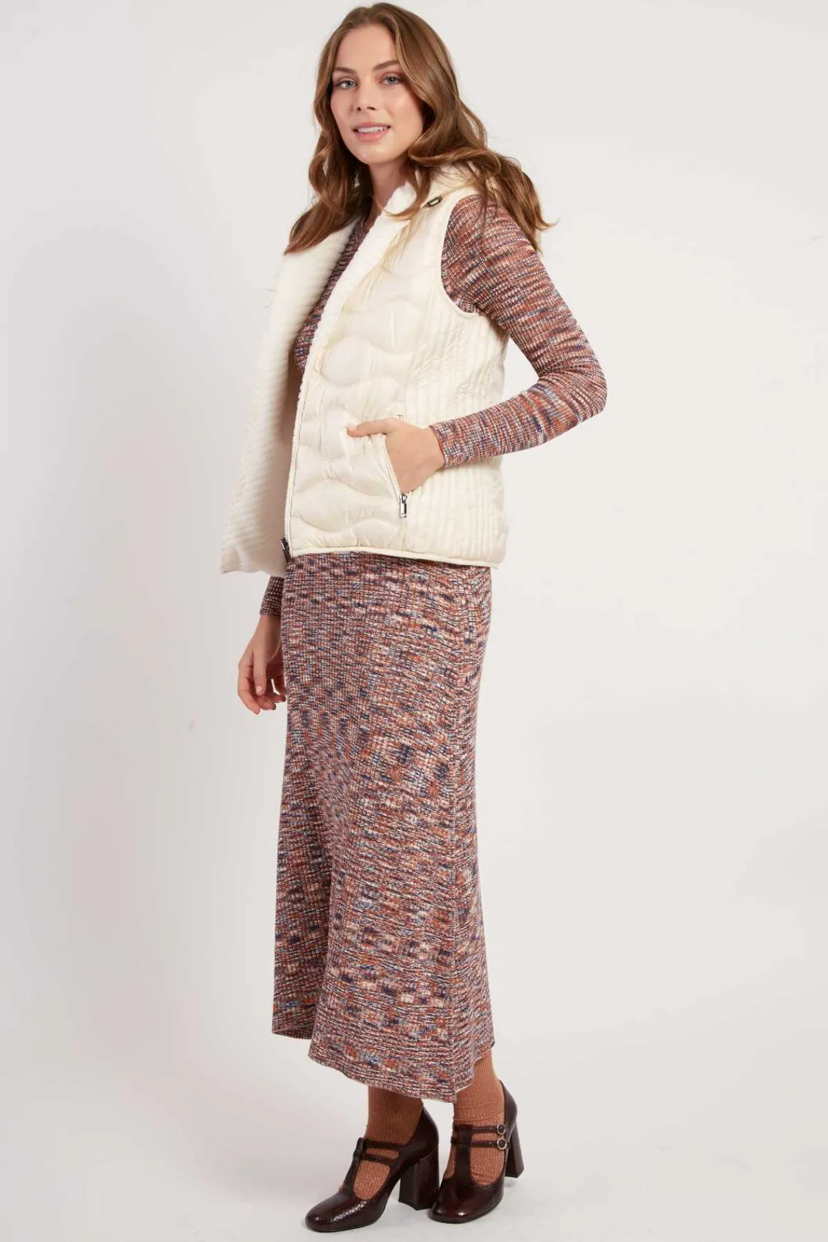 Fashion Veste reversible sans manches ELEKTRA Les Manteaux, Vestes & Doudounes